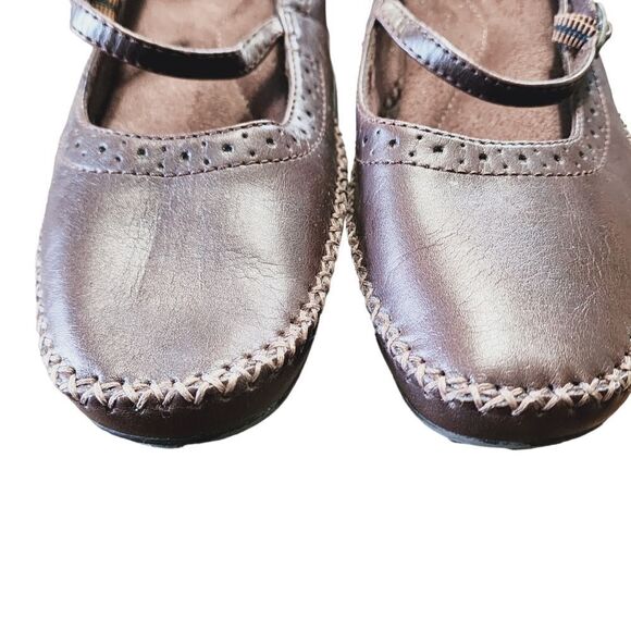 Rialto Comfort Corolla brown square toe pumps sz 10 - Picture 4 of 6